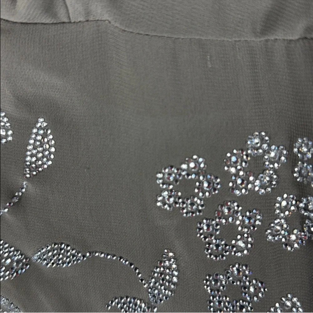 House of CB Blanca Smoke Crystal Embellished Midi Dress - Picture 11 of 14